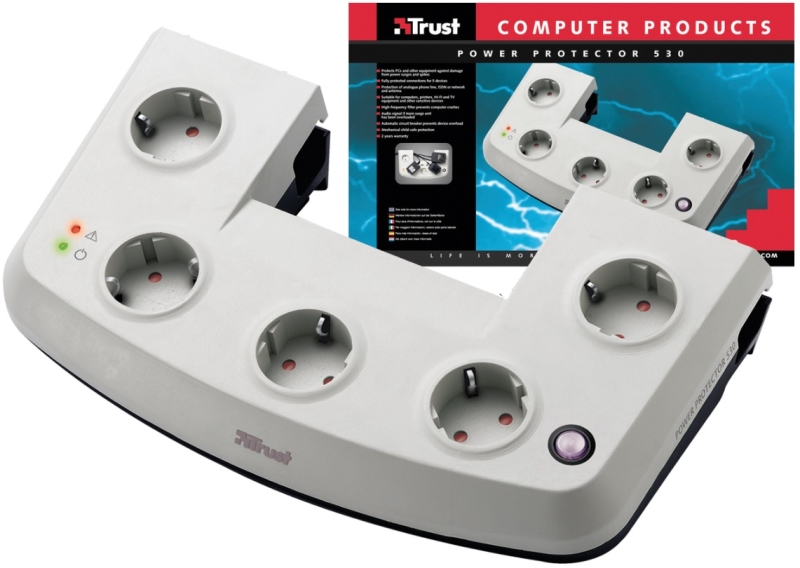 TRUST ZMULTIPRESA TRUST POWER PROTECTOR 530